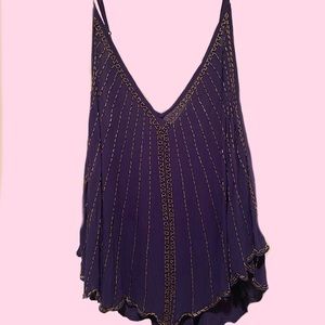 FREE PEOPLE embroidered top⚡️